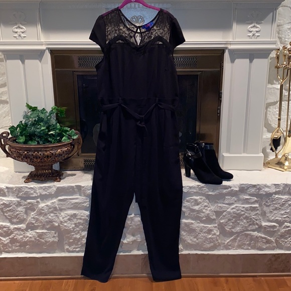 twiggy LONDON Pants - Black Jumpsuit